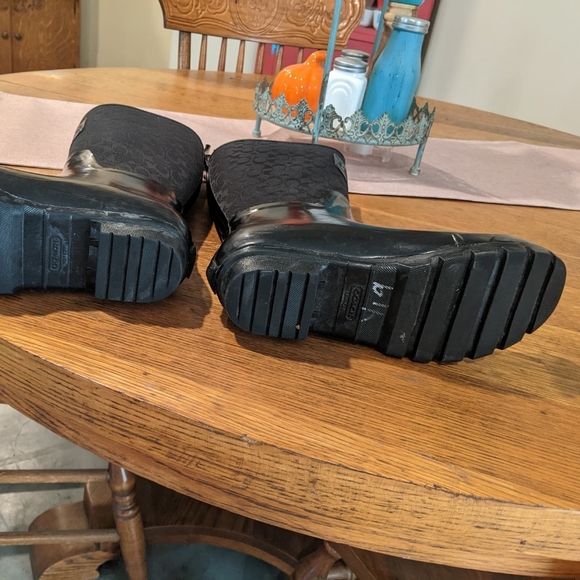 Coach rainboots - Picture 5 of 5
